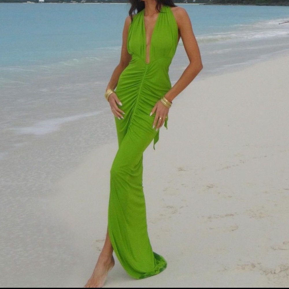 Rat & Boa Daria Green Dress Size XS